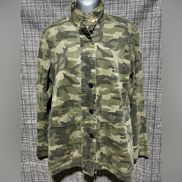 Lucky Brand Jackets & Blazers - Lucky Brand Camouflage Utility Jacket, Women Size Medium